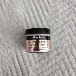 Mia Secret cover beige acrylic powder