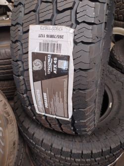 New set of tires 265 70 16
