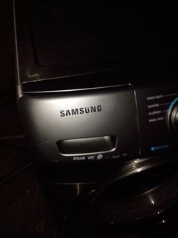 Samsung VRT Plus Washer - Platinum - Cleared Pump Jam