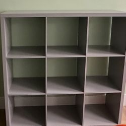 Storage Cubic  Shelf / Bookcase - 9 cubes