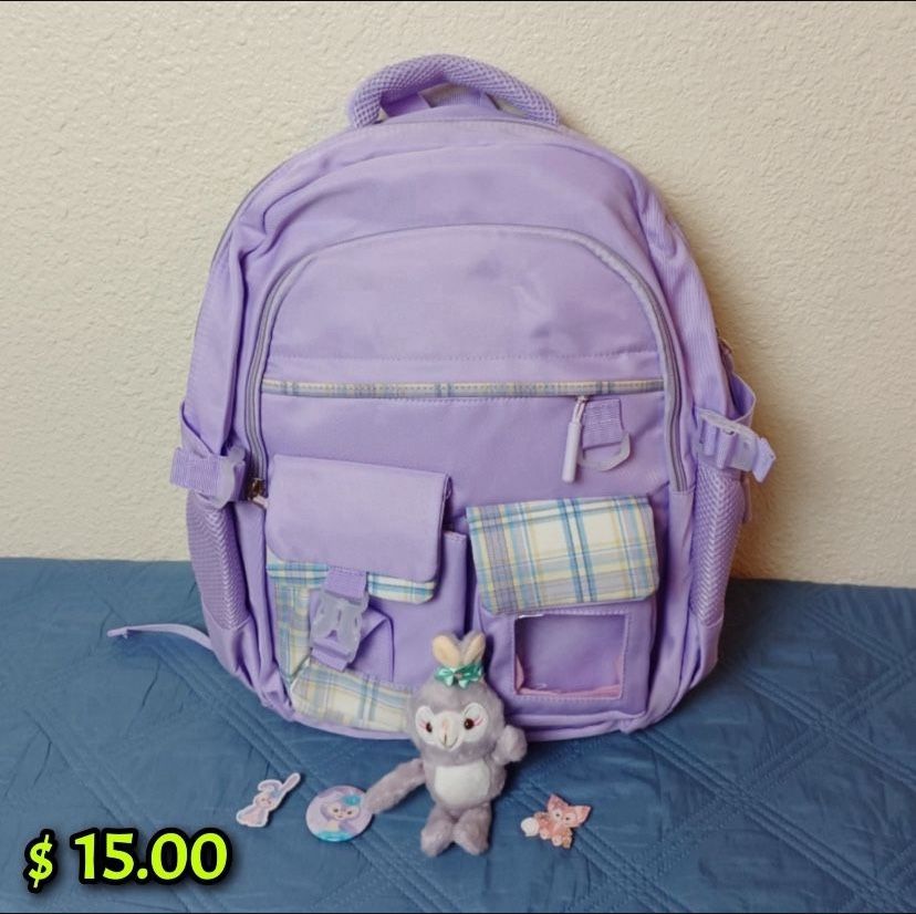 Purple Backpack