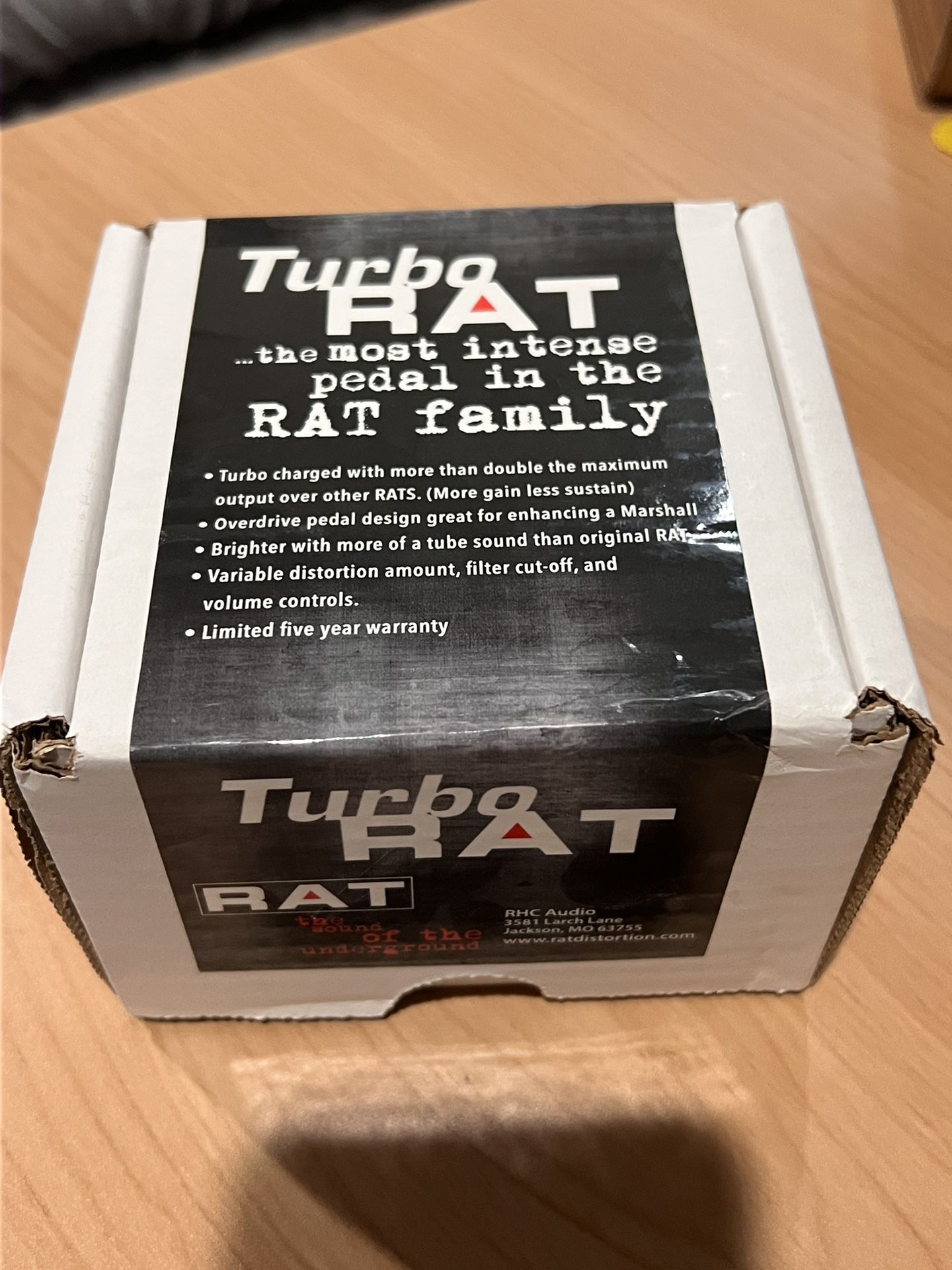 Rat Turbo Guitar Pedal