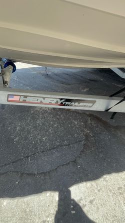 🚤 NEARLY BRAND NEW 2026 19’ Henry Galvanized Tandem-Axle Boat Trailer