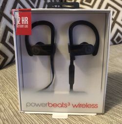 PowerBeats 3 NEW in box.