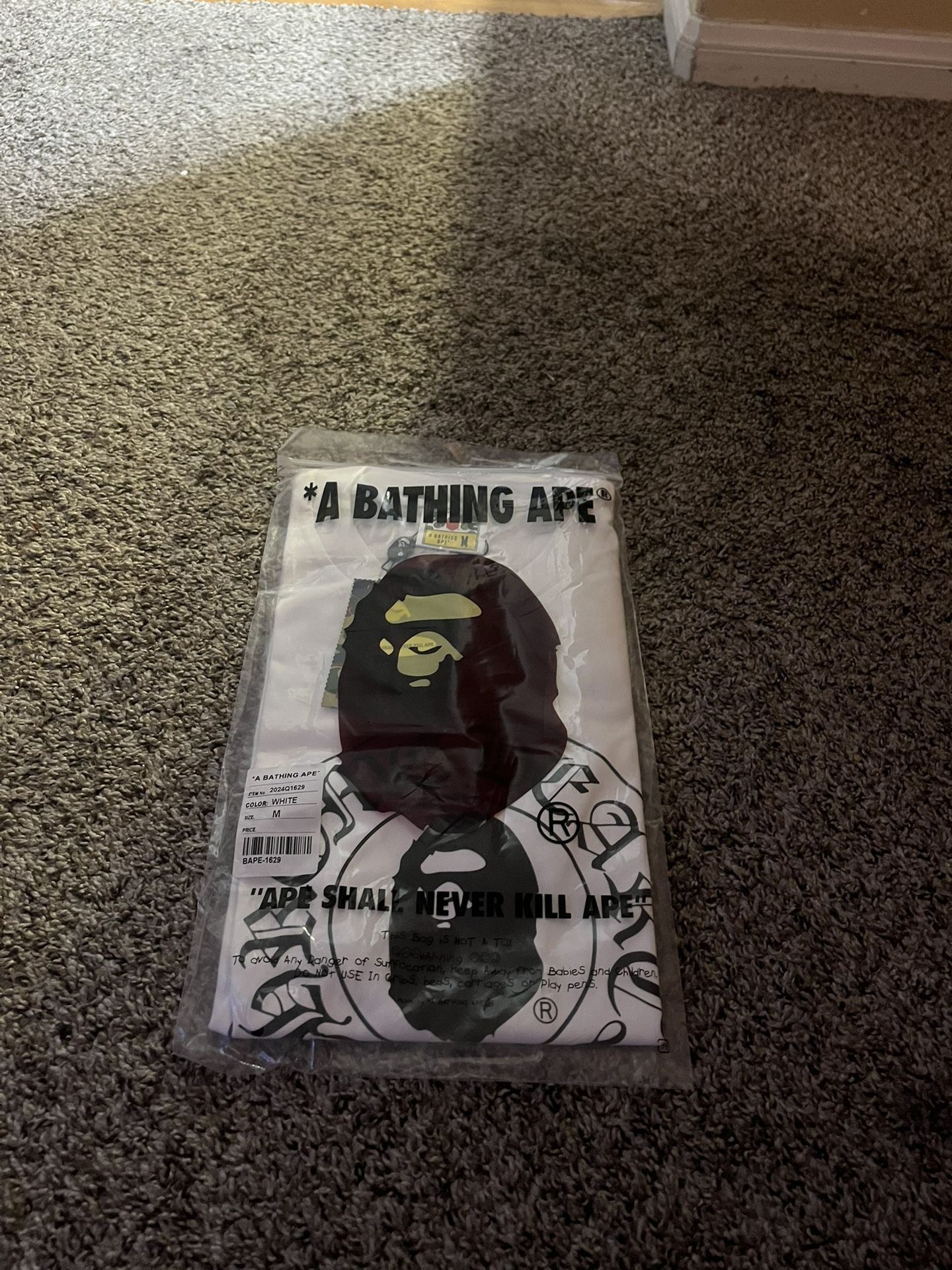 White Bape/chrome Hearts Collab