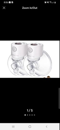TSRETE S12 Breast Pump, Double Wearable Breast Pump, Electric Hands-Free NEW