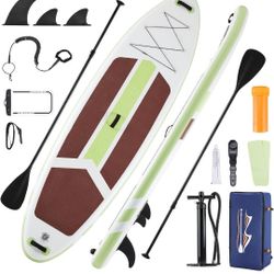 Inflatable Paddle Board,Ultra-Light Stand Up Paddle Board with Premium SUP Paddleboard Accessories,Wide Stable Anti-Slip EVA Deck Design Blow Up Surfb