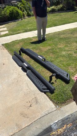 COMHOUA Black Side Steps / Running Boards - Excellent Condition