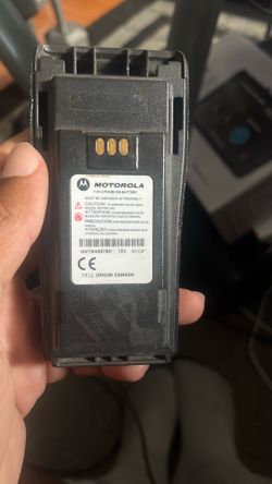Motorola walkie talkie battery