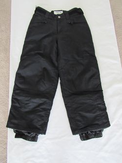 New 5/6T Black Snow Pants, Cherokee