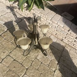 Used 5 Light Chandelier