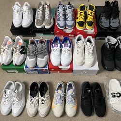 Shoes/Sneakers/Boots - New and Used (Jordan 3, Nike Blazer, Nike Dunk, New Balance, Pegaus Trail, Air Force 1, Reebok, Northface, Etc)