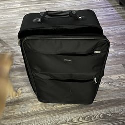 27” Black Wheeled Luggage 