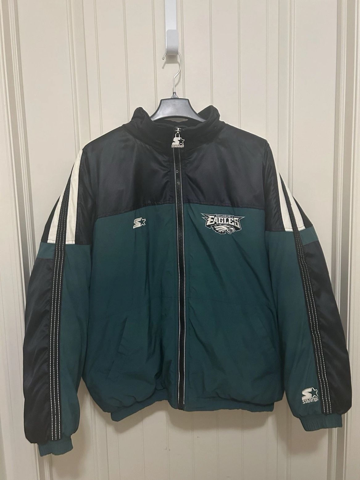 Philadelphia Eagles Vintage 90s STARTER puffer jacket XL