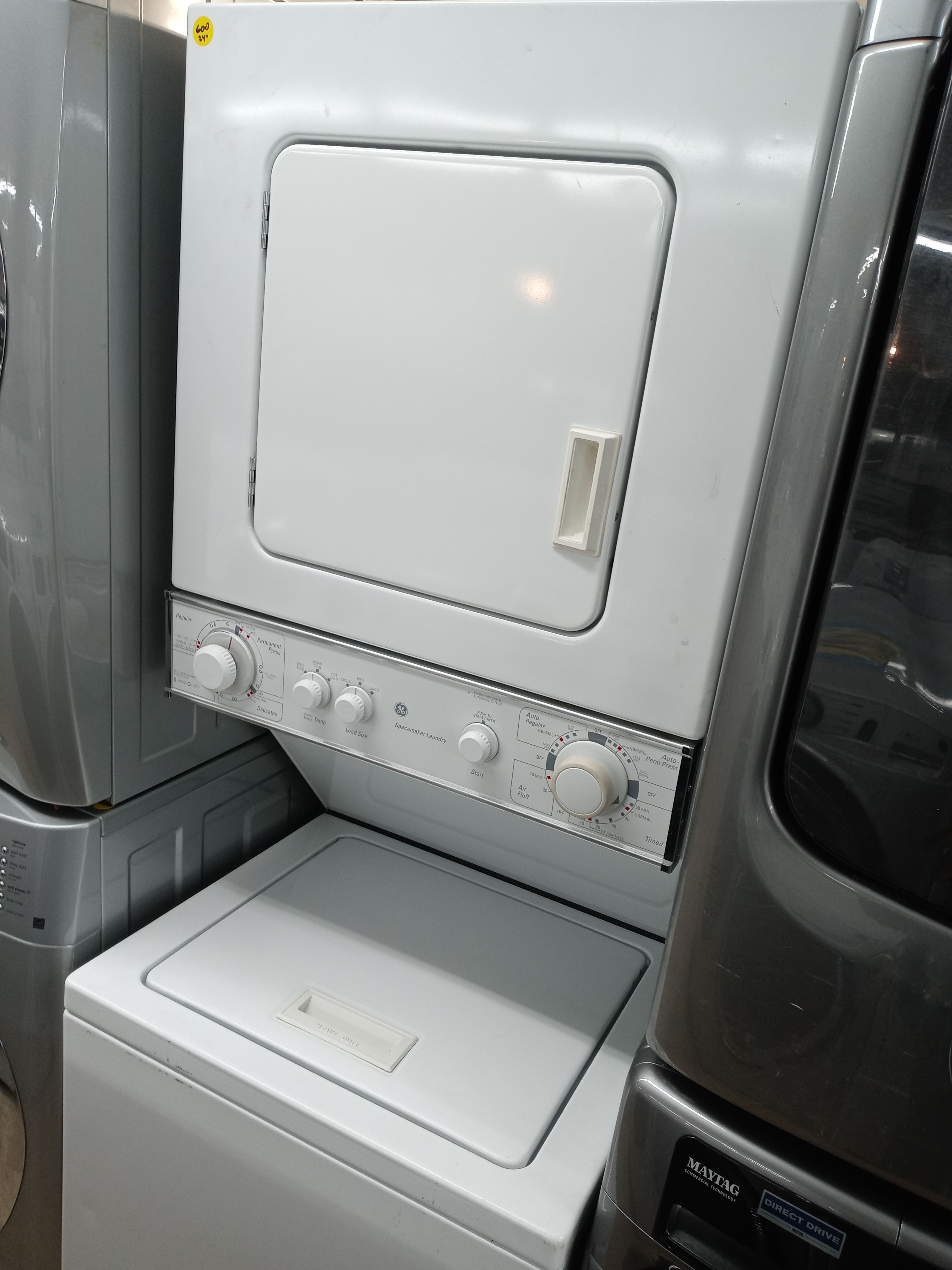GE unitized washer and dryer stack - Free delivery