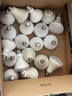 EcoSmart LED Light Bulbs Lot of ~20