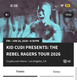 Kid Cudi Tickets - June 26