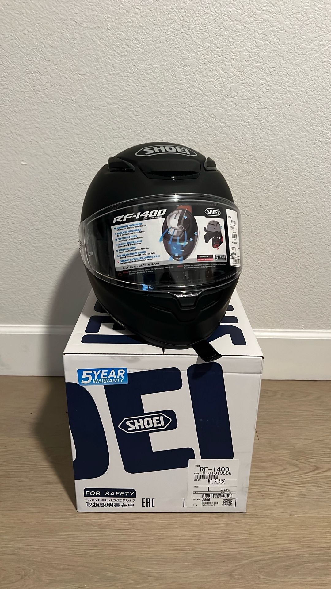 Shoei RF-1400 Large