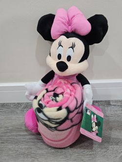 MLB Dodgers Minnie Mouse plushie /throw