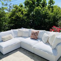 White Modular Cloud Couch