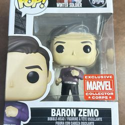 Funko Pop! Marvel Collector Corps Baron Zemo Dancing #964  