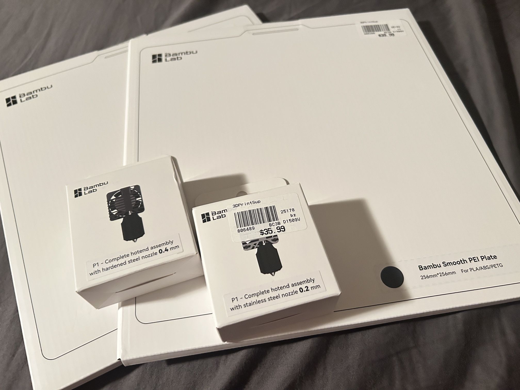 Bambu Plate and Nozzle Bundle