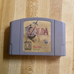 Used The Legend Of Zelda: Ocarina Of Time, Nintendo 64, (Used) 