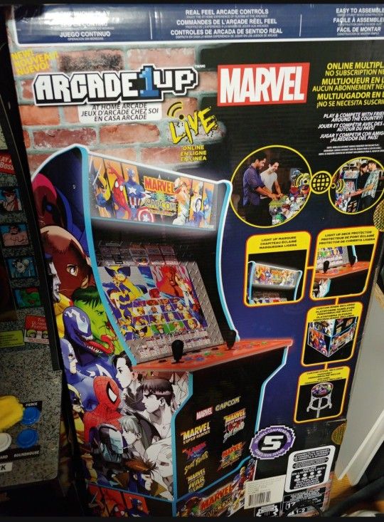 BRAND NEW! Arcade 1Up Arcade1Up - Marvel vs Capcom Arcade Machine.