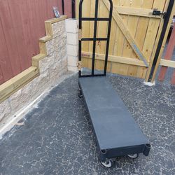 Used moving carts in good condition, 14 inches wide by 54 inches long, holds over 5,000 pounds of weight
