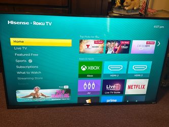 48” HISENSE ROKU TV