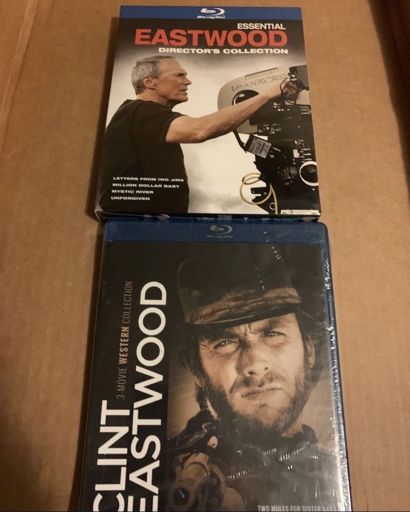 bluray 11 clint eastwood movies blu ray brand new 