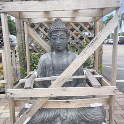 Outdoor Buddha Statue: Garden, Patio & Pool Decor