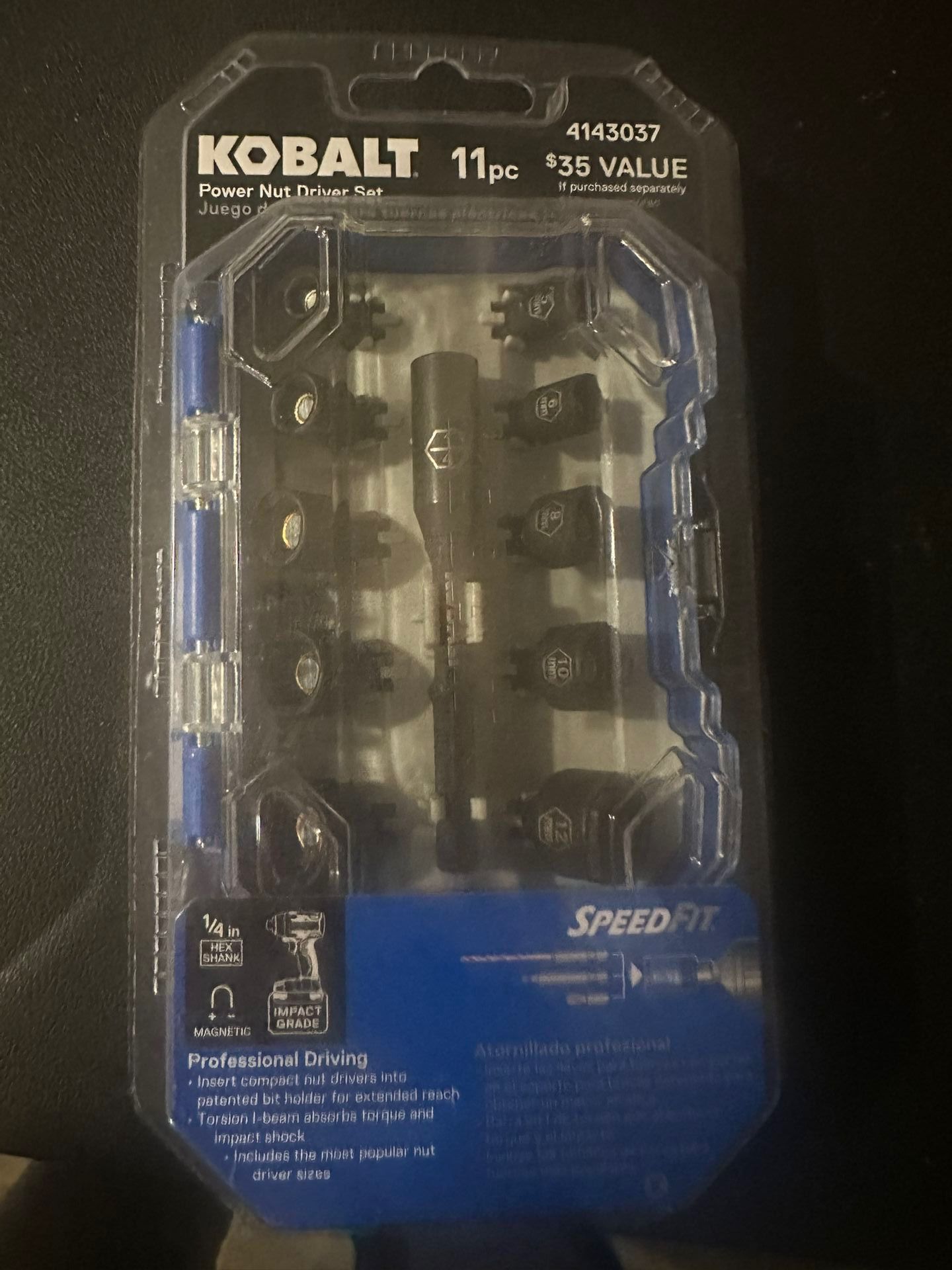 Kobalt Power Nut Driver Set
