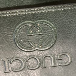 Gucci Leather Messenger Bag