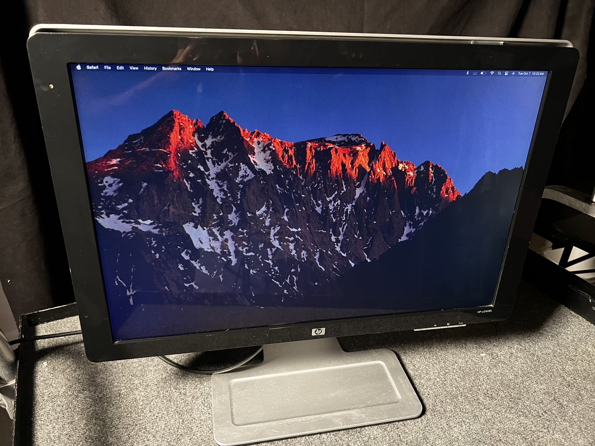 HDMI Computer Monitor HP w2480h