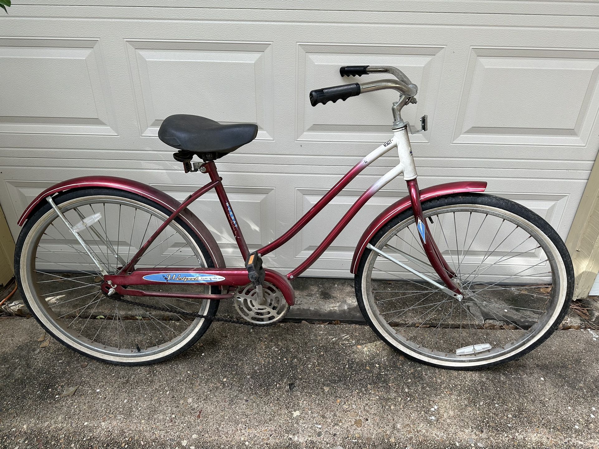 Beach cruiser bike 
