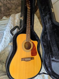 Fender CD140SCE Dreadnought Acoustic-Electric Guitar
