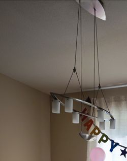 Dining room pendant light