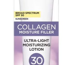 L'Oreal Paris Collagen Moisture Filler SPF 30, 1.7 fl oz 