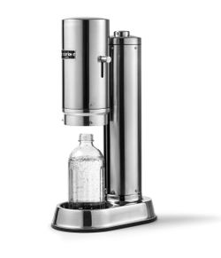 Aarke Carbonator Pro - Stainless Steel - with new Glass Bottle and CO2 cylinder