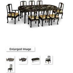 Chinese Black Lacquer Table For Sale