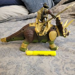 Teenage Mutant Ninja Turtles TMNT Paleo Patrol Dino Runners Triceratops  2003 for Sale in Lisle, IL - OfferUp