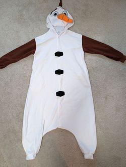 Adult Frozen Olaf onesie costume