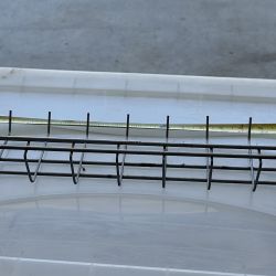 Small Wire Rack. Hang On Wall. Used. 