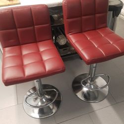 Two  Bar Stools 