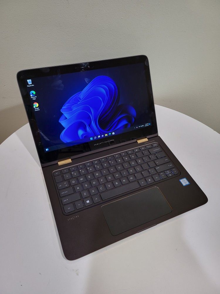 HP Spectre X360 i7 Laptop Convertable Tablet Computer PC Windows 11