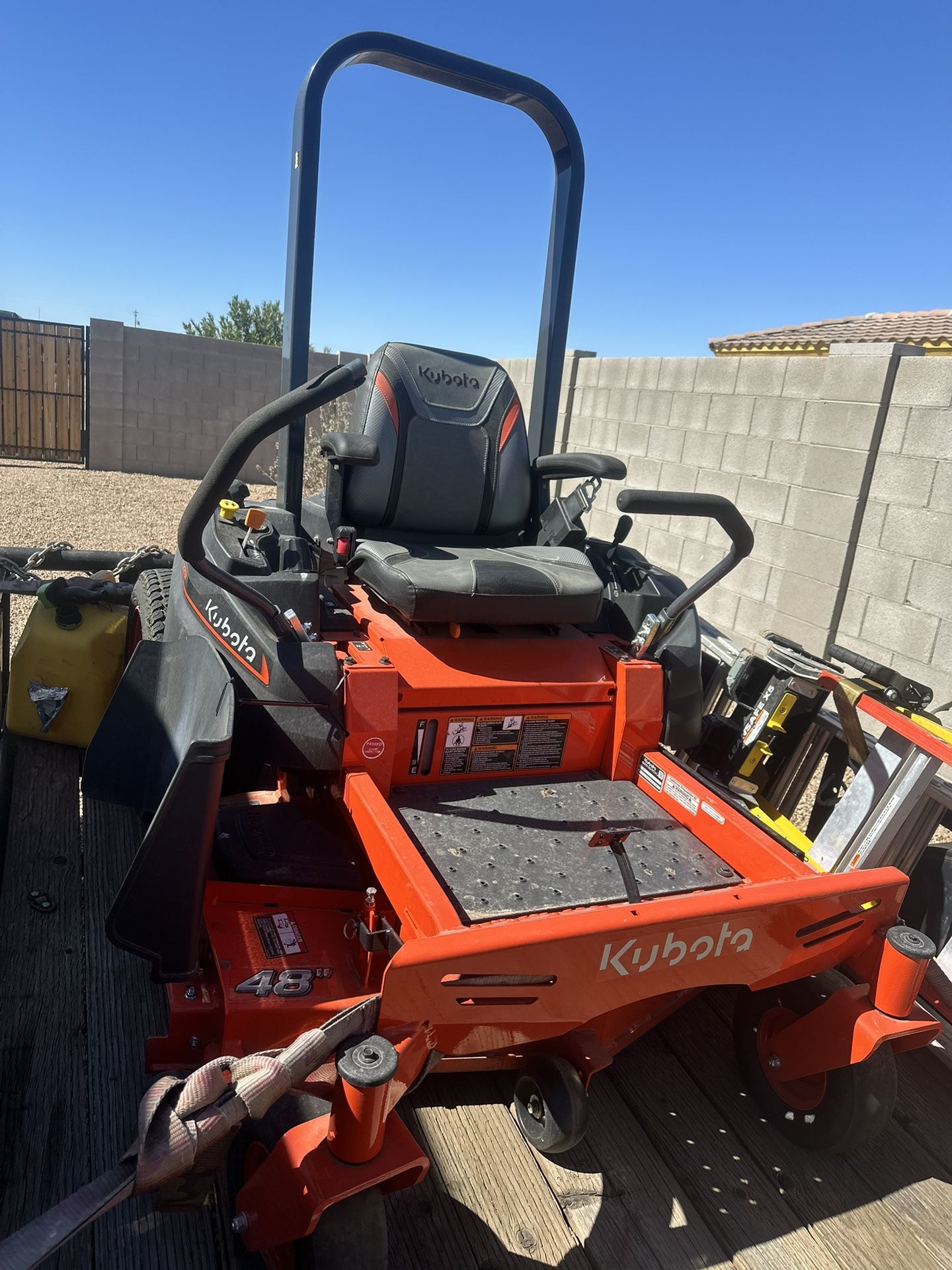 Kubota Zero Turn Ride On Mower With Trailer Or Without Trailer