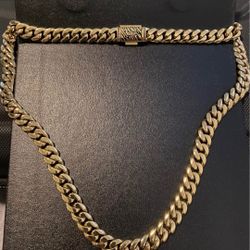 GLD 18k Gold Plated "18" Chain And "8" 18k Gold Plated Bracelet