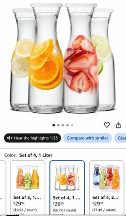 *BRAND NEW* KOOK GLASS CARAFE