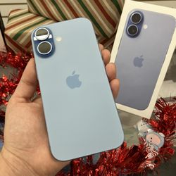 Blue iPhone 17, Unlocked, Cash Or $10 Down